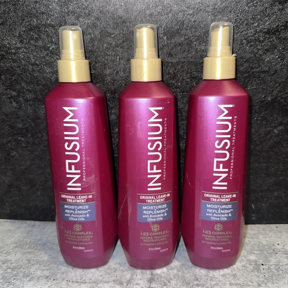 3 Infusium i-23 Complex Moisturize + Replenish Original Leave-In Treatment 13 Oz